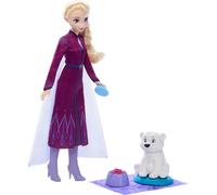 Elsa congelée avec ours polaire