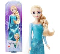 Elsa FROZEN Poupée 30Cm Robe Verte Mer Tresse Disney Original Hasbro HLW47
