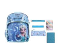 Elsa La Reine des Neiges Ensemble sac à dos et papeterie 5 pièces 40,6 cm