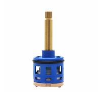 ELSAIL 35mm/40mm économie d'eau Remplacement en céramique Bobine Eau mitigeur Robinet Cartouche Cuisine Salle de Bain Robinet remplacer pièce (Size : 5 Way Long Blue)