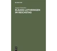 Elsass-Lothringen Im Reichstag