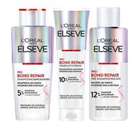 Elseve la routine Pro Bond Repair des cheveux abîmés