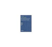 Elsevier's Dictionary Of Aquaculture