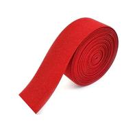 ELSKBRUN 5 mètres 10-50mm Bandes élastiques pour Pantalon Taille élastique Sangle Extensible Bricolage vêtements Accessoires de Couture, Rouge, 50mm