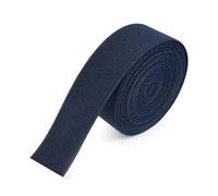 ELSKBRUN 5 mètres 10-50mm Bandes élastiques pour Pantalon Taille élastique Sangle Extensible Bricolage vêtements Accessoires de Couture, Bleu Marine, 30mm