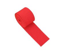 ELSKBRUN Bande élastique de 5 mètres, 3cm de Large, Pantalon Plat, Bande élastique, Jupe épaisse, Accessoires de Couture, Rouge, 30mm