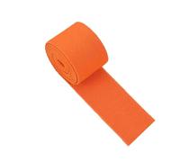 ELSKBRUN Bande élastique de 5 mètres, 3cm de Large, Pantalon Plat, Bande élastique, Jupe épaisse, Accessoires de Couture, Orange, 30mm