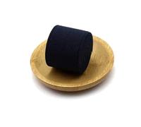 ELSKBRUN Bande élastique épaisse de Couleur de 5 mètres et 4cm de Large, pour Bricolage de sous-vêtements, Accessoires de Couture, Bleu Marine, 40mm