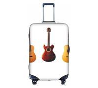 ELSMZXZD Housse de bagage de voyage pour guitare électrique 3D, housse de protection élastique, imperméable et résistante aux rayures, pour chariot de 45,7 à 81,3 cm, 3D, XL, Organiseur de sac