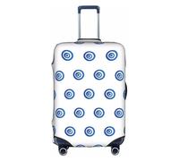 ELSMZXZD Housse de protection 3D contre le mauvais œil pour valise, housse de protection élastique, imperméable et résistante aux rayures, pour chariot de 45,7 à 81,3 cm, 3D, S, Organiseur de sac