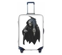ELSMZXZD Housse de protection 3D pour valise à roulettes, imperméable, résistante aux rayures, pour valise à roulettes de 45,7 à 81,3 cm, 3D, L, Organiseur de sac