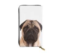 ELSMZXZD Portefeuille en cuir PU avec fermeture éclair longue pour cartes et téléphone portable pour homme et femme - Portefeuille pour femme - Pour tous les jours, les voyages, le travail et les