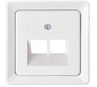 ELSO 206414 Plaque centrale ELSO 206414 pour 2 x RJ45 blanc pur multicolore 1 pc(s)