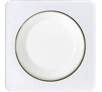 ELSO 207014 Plaque centrale ELSO 207014 avec bouton rotatif variateur blanc pur multicolore 1 pc(s)