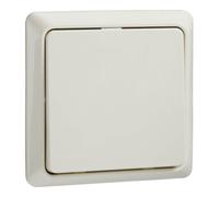 Schneider Electric 506100 ELSO Taster 42V/1A Unterputz RENOVIERUNG Perlweiss Bouton Poussoir Installation 1A.42V REN PW, Blanc Perle