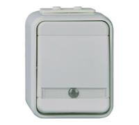 elso Elso Interrupteur universel AP, gris clair/gris foncé ELG441619 Quantité:1