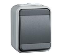 elso Elso Interrupteur universel AP44 lumière/gris basalte 441609 Quantité:1