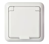 elso Elso Prise encastrée IP44 blanc pur 225044 Quantité:1
