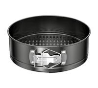 Elsrantor Moule Gateau Rond, Moules à Gâteaux 20 cm à Manqué Acier a Charniere, Moule Cheesecake, Plat a Gâteau Démontable, Moule Patisserie avec Revêtement Antiadhésif