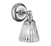 Quintiesse Keynes applique murale 1x3 W chrome-transparent QN-KEYNES1-BATH