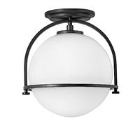 Elstead Hinkley Somerset Globe Plafonnier Noir