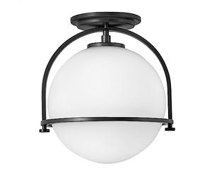 Elstead Hinkley Somerset Globe Plafonnier Noir
