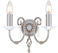 Elstead Lighting Aegean applique murale 2x60 W nickel AG2-POL-NICKEL
