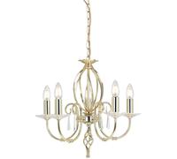 Elstead Lighting Aegean lampe suspendue 5x60 W laiton AG5-POL-BRASS