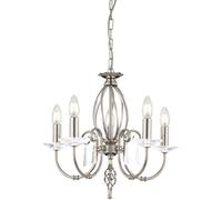 Elstead Lighting Aegean lampe suspendue 5x60 W nickel AG5-POL-NICKEL