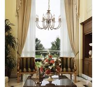 Elstead Lighting Aegean Suspension, E14, AG8-AGED-BRASS,