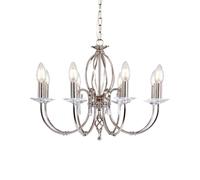 Elstead Lighting Aegean Suspension, E14, AG8-POL-NICKEL,