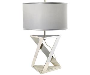 Elstead Lighting Aegeus lampe de table 1x60 W argenté-nickel AEGEUS-TL