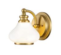 Elstead Lighting Ainsley Applique murale G9, 1 source lumineuse, HK-AINSLEY1-BATH-BB,