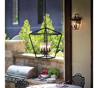 Elstead Lighting Alford Place Suspension, E14, QN-ALFORD-PLACE-4P-MB,