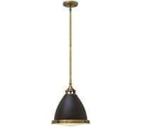 Elstead Lighting Amelia lampe suspendue 1x60 W marron HK-AMELIA-P-M-RB