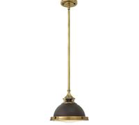 Elstead Lighting Amelia lampe suspendue 1x60 W marron HK-AMELIA-P-S-RB