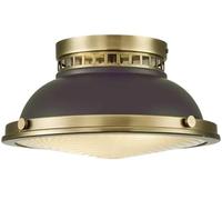 Elstead Lighting Amelia plafonnier 2x40 W marron HK-AMELIA-F-M-RB