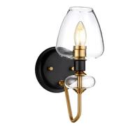 Elstead Lighting Armand applique murale 1x40 W noir-laiton DL-ARMAND1-AB
