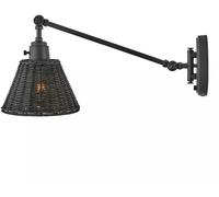 Elstead Lighting Arti applique murale 1x60 W noir HK-ARTI-1W-BK-BR