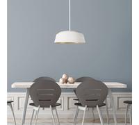 Elstead Lighting Asher Suspension, E14, FE-ASHER-5P-WHT,