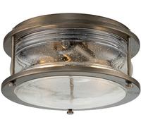 Elstead Lighting Ashland Bay plafonnier extérieur 1x60 W marron KL-ASHLANDBAY-F-BU
