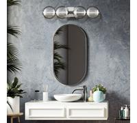 Elstead Lighting Atomo Applique murale LED à 4 sources lumineuses, QN-ATOMO-4W-PC,