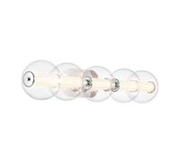 Elstead Lighting Atomo Applique murale LED à 5 sources lumineuses, QN-ATOMO-5W-PC,