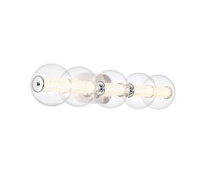 Elstead Lighting Atomo Applique murale LED à 5 sources lumineuses, QN-ATOMO-5W-PC,