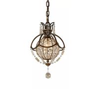 Elstead Lighting Bellini lampe suspendue 1x60 W marron FE-BELLINI-P