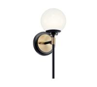 Elstead Lighting Benno Applique murale G9, KL-BENNO1-BK-CPZ,