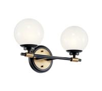 Elstead Lighting Benno Applique murale G9, KL-BENNO2-BK-CPZ,