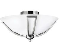 Elstead Lighting Bolla plafonnier 2x60 W nickel HK-BOLLA-F