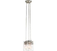 Elstead Lighting Brinley lampe suspendue 3x60 W nickel KL-BRINLEY3-NI