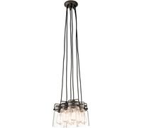 Elstead Lighting Brinley lampe suspendue 6x60 W marron KL-BRINLEY6-OZ